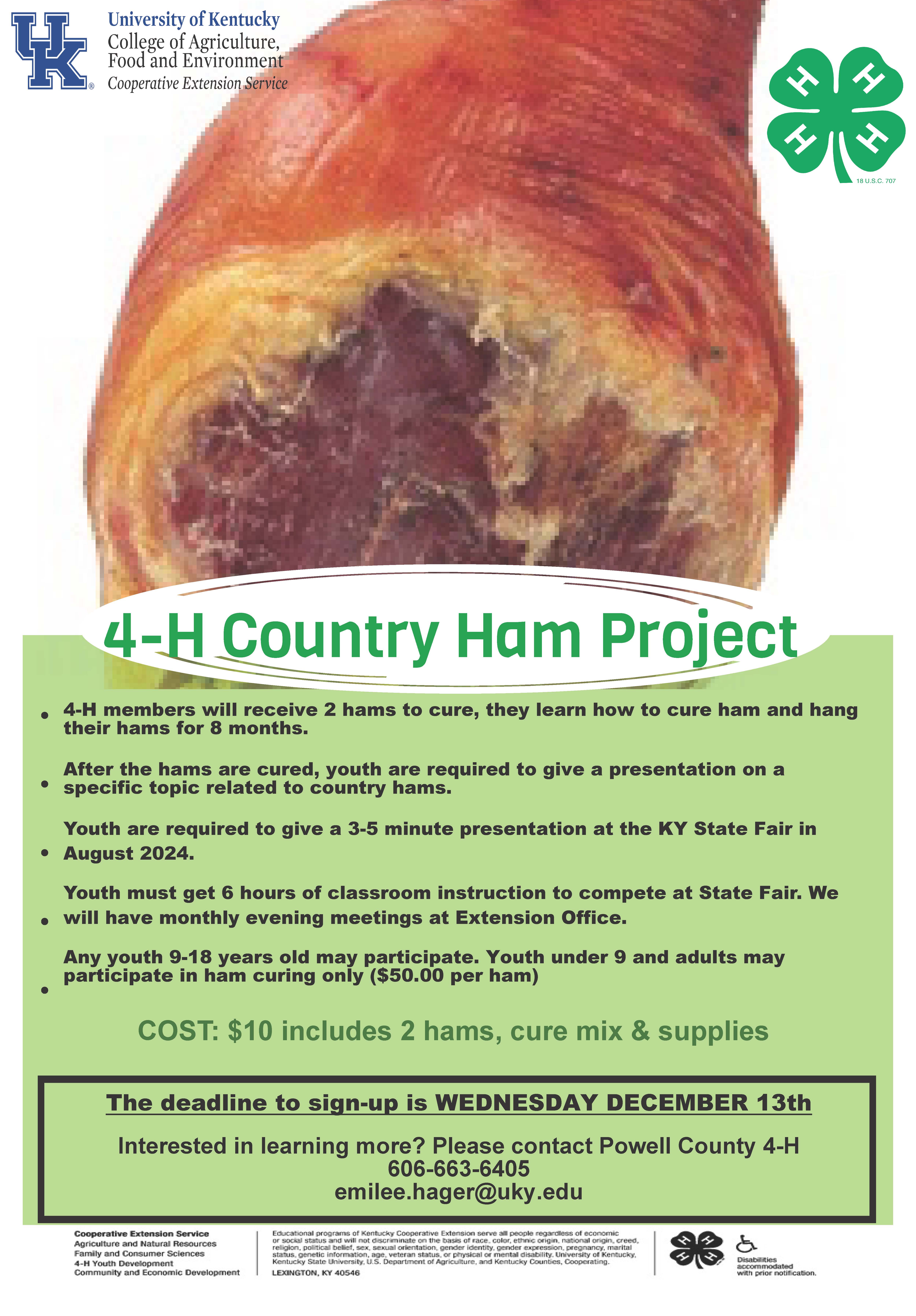 Country Ham Project